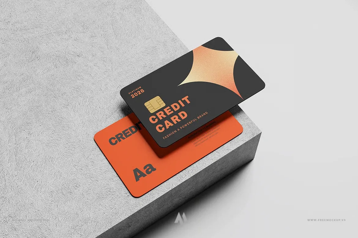 Mockup thẻ tín dụng
