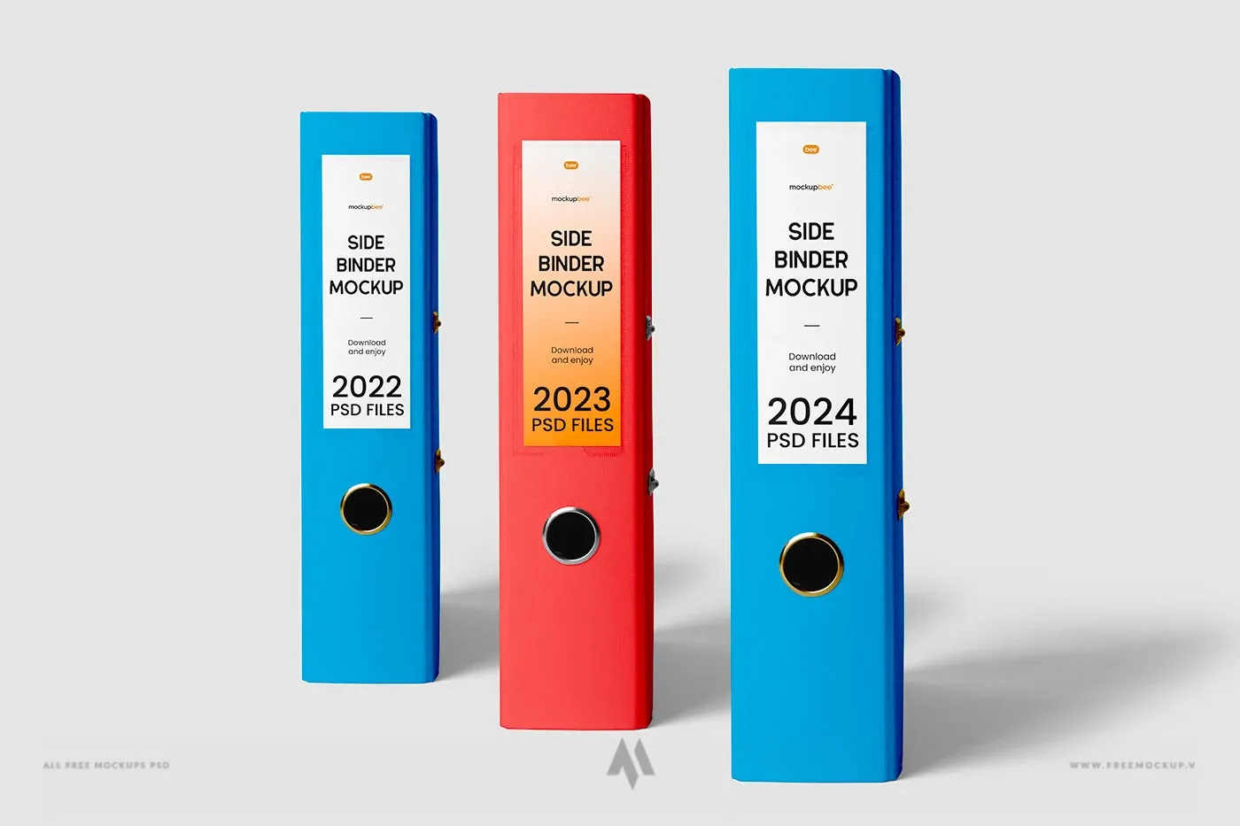 Mockup kẹp hồ sơ văn phòng