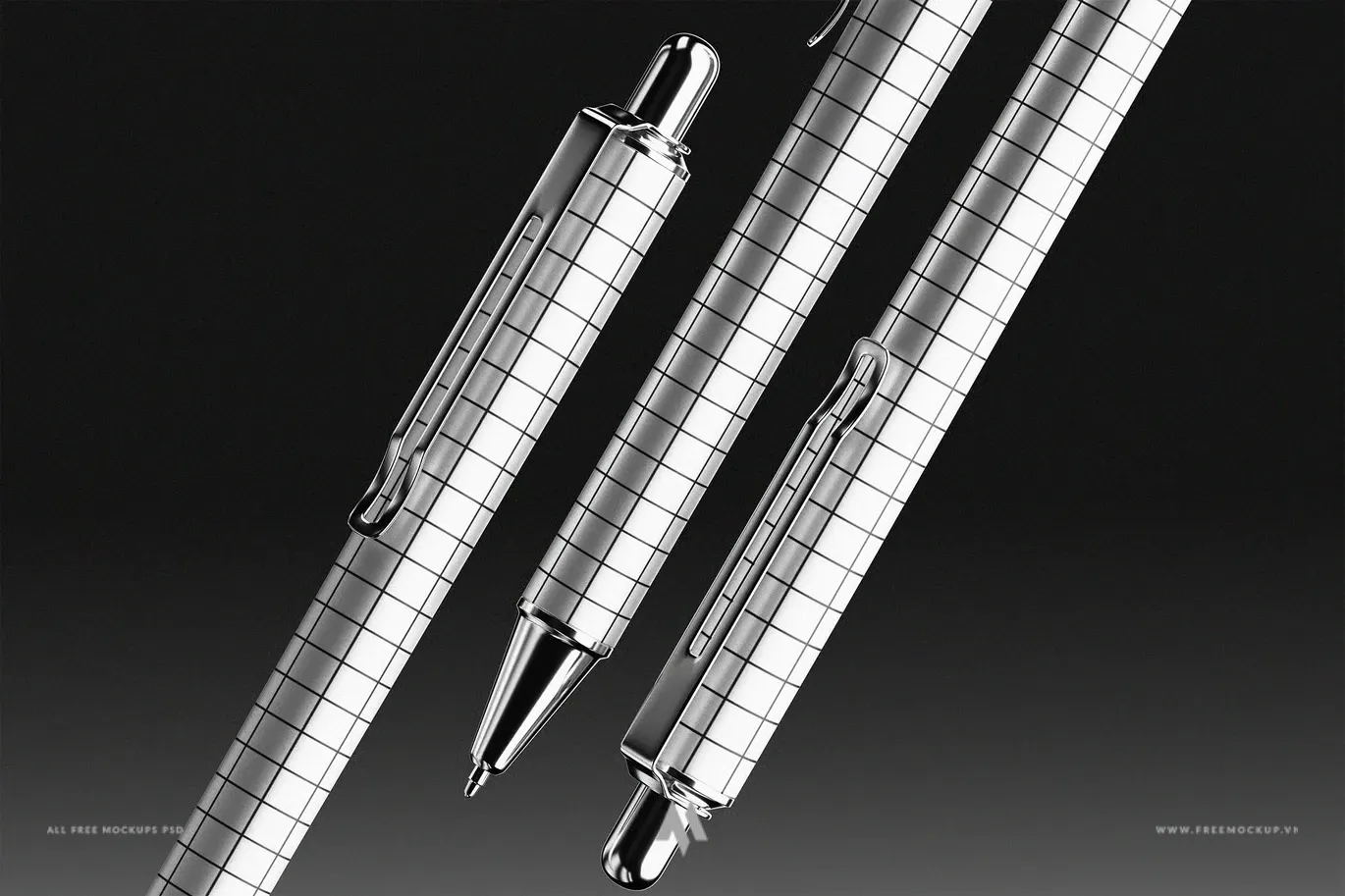 Mockup bút bi cao cấp