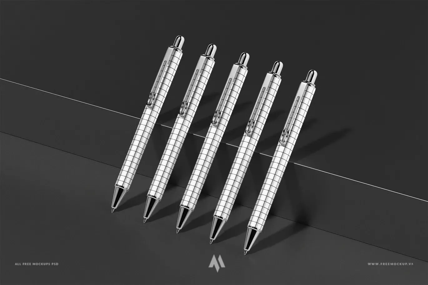Mockup bút bi cao cấp