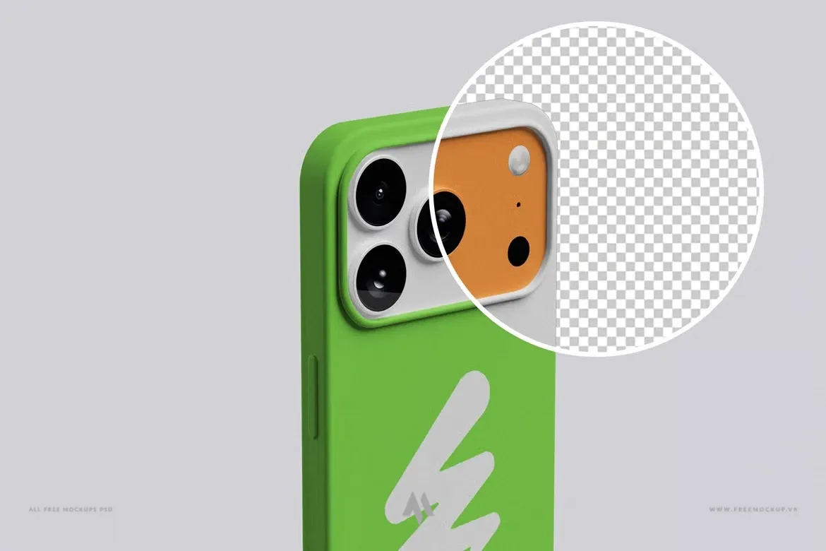 Mockup ốp iPhone 17 Pro miễn phí