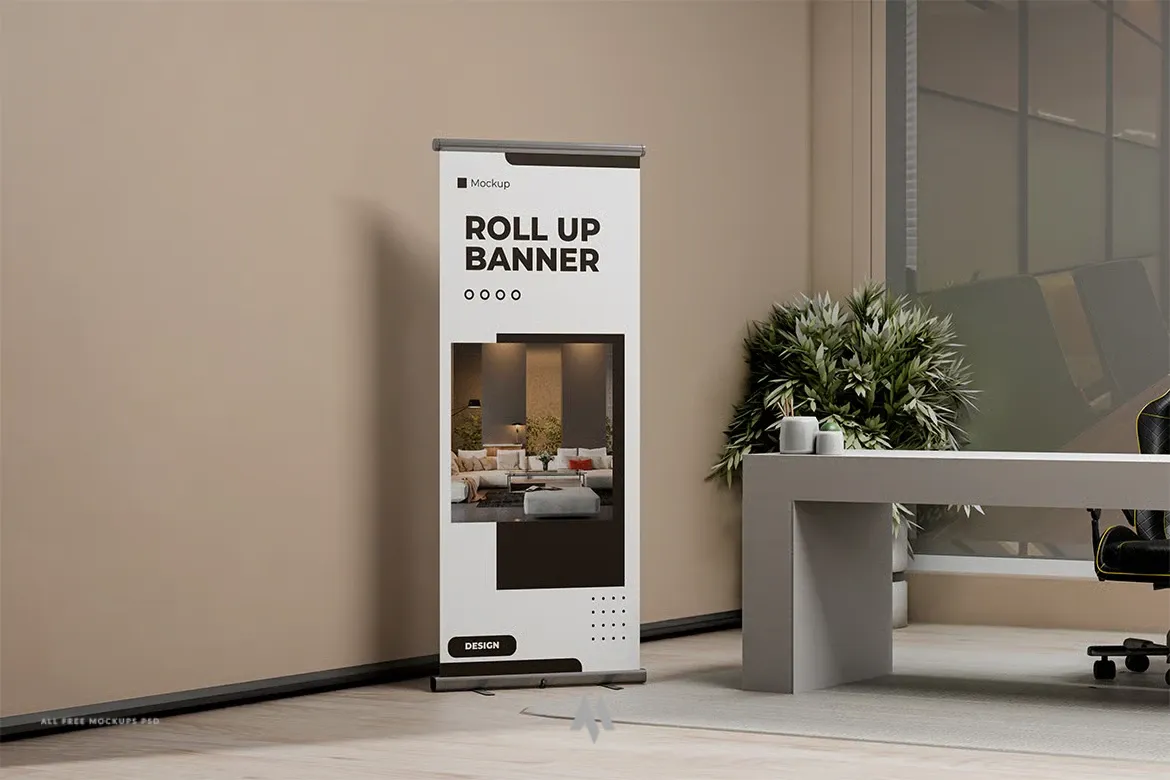 Mockup standee đặt tại sự kiện