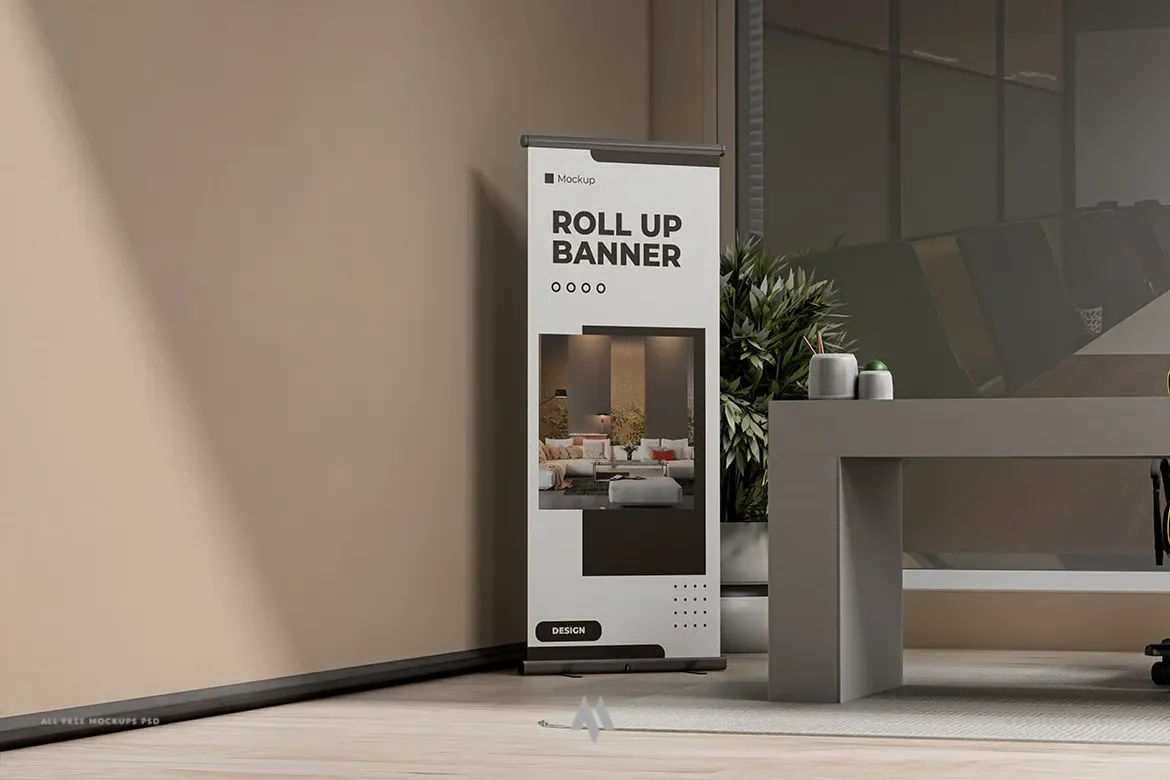 Mockup standee đặt tại sự kiện