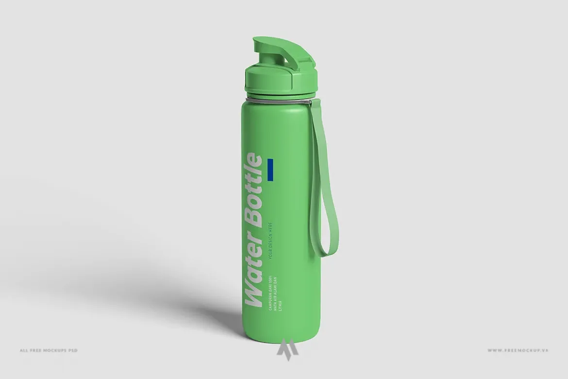Mockup bình nước cao cấp