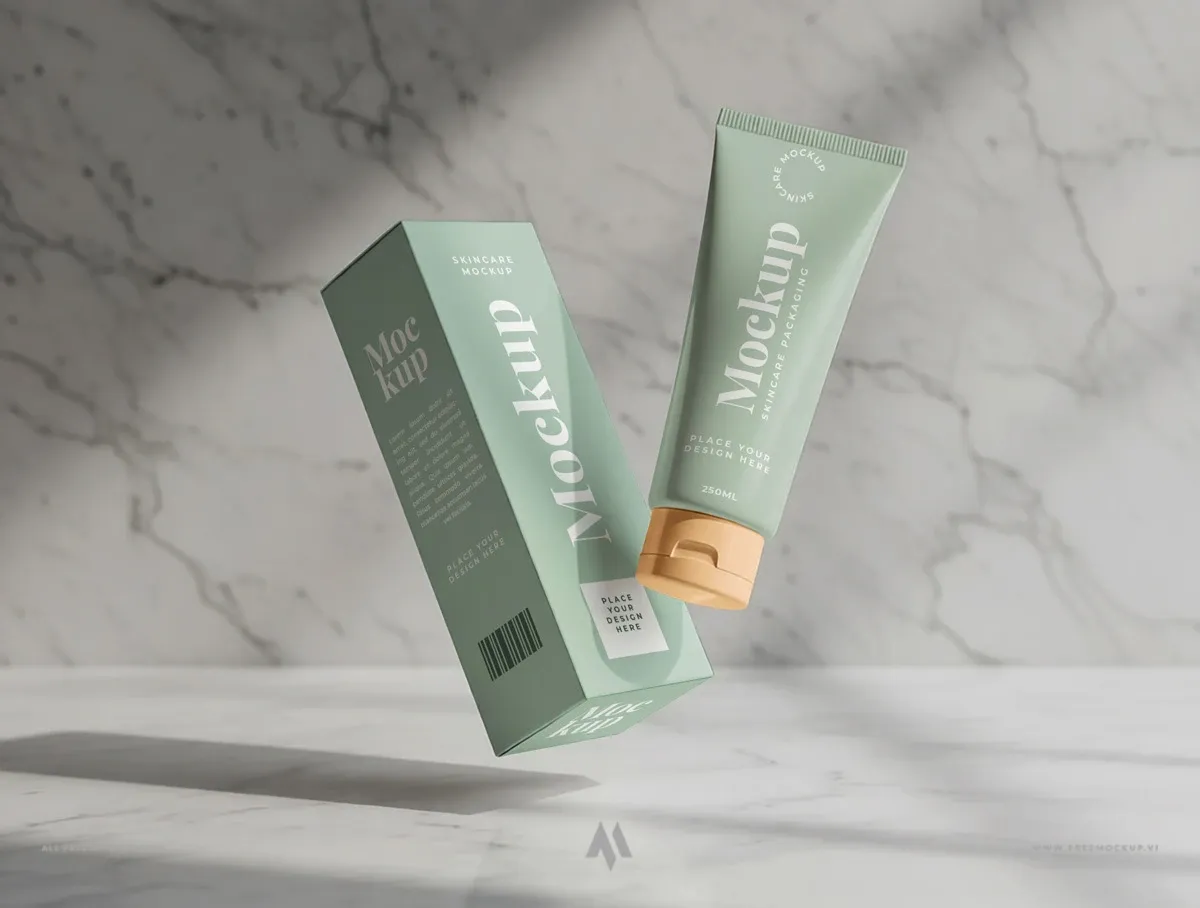 Mockup Mỹ Phẩm Miễn Phí