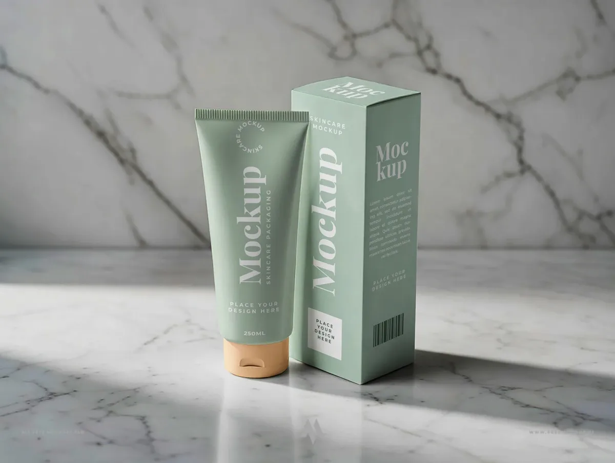 Mockup Mỹ Phẩm Miễn Phí