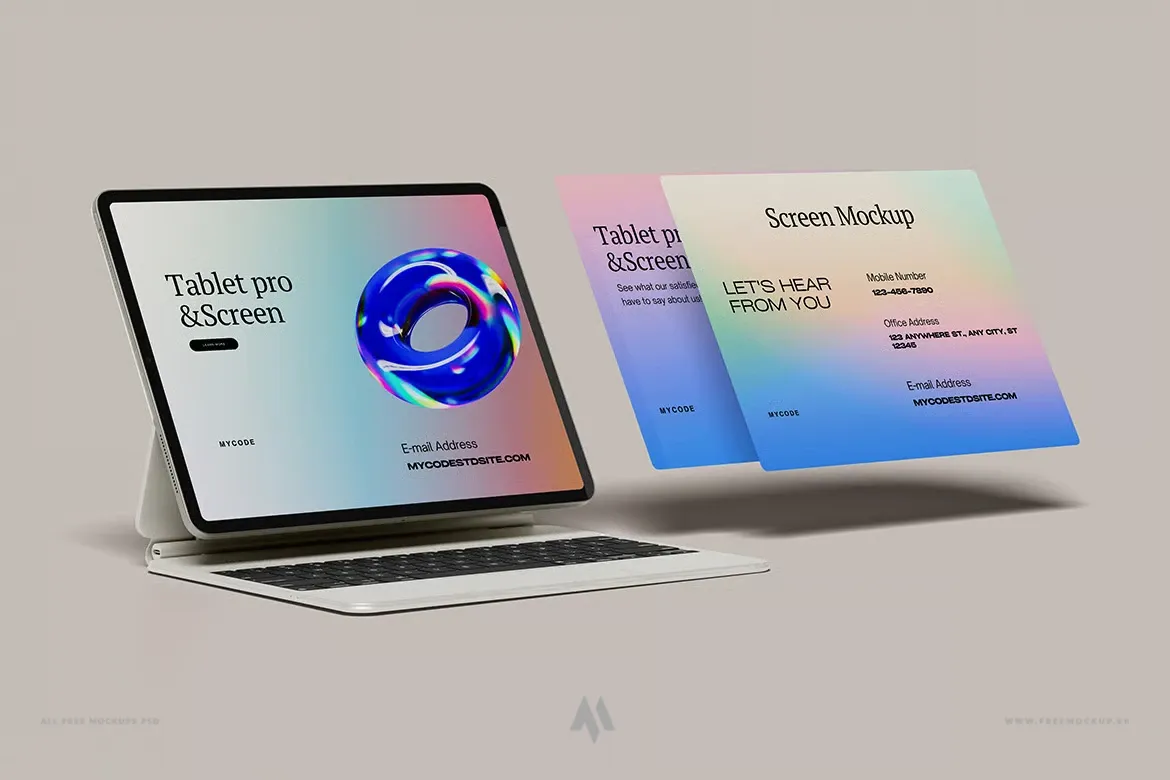 Mockup tablet pro