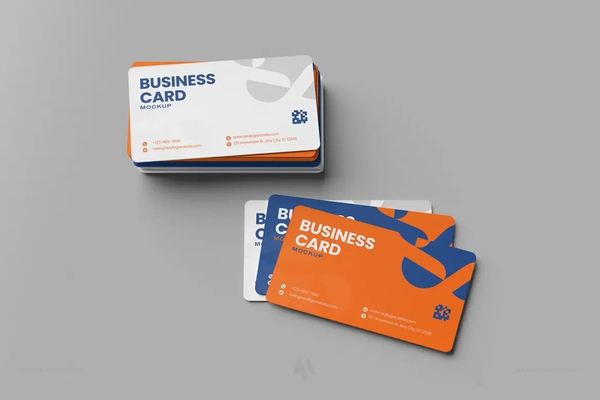 Mockup Danh Thiếp: Nâng Tầm Ấn Tượng Tức Thì!