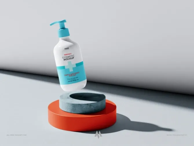 Bộ mockup mỹ phẩm miễn phí