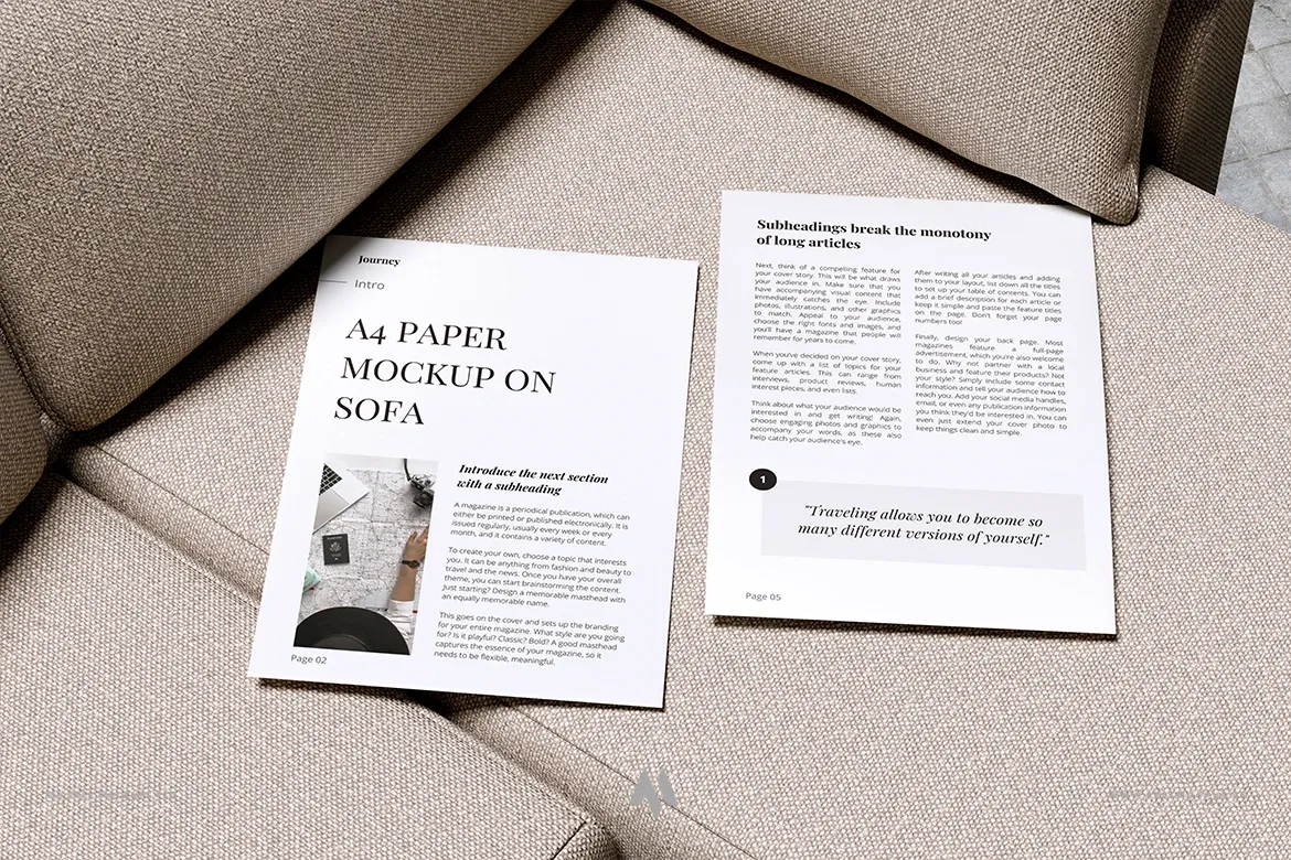 Mockup A4 Flyer: Nâng tầm thiết kế của bạn!