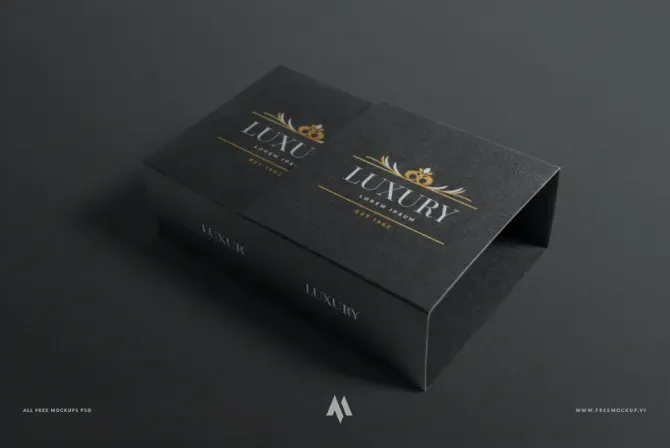 Mockup hộp trang sức