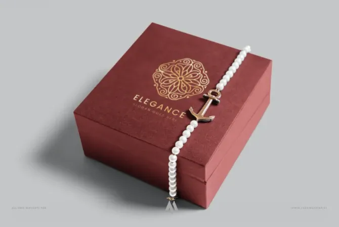 Mockup hộp trang sức