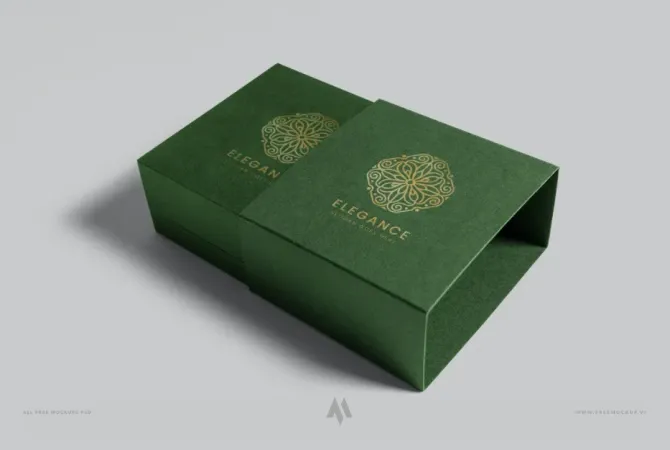 Mockup hộp trang sức