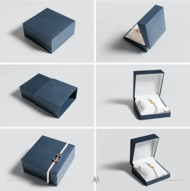 Mockup hộp trang sức