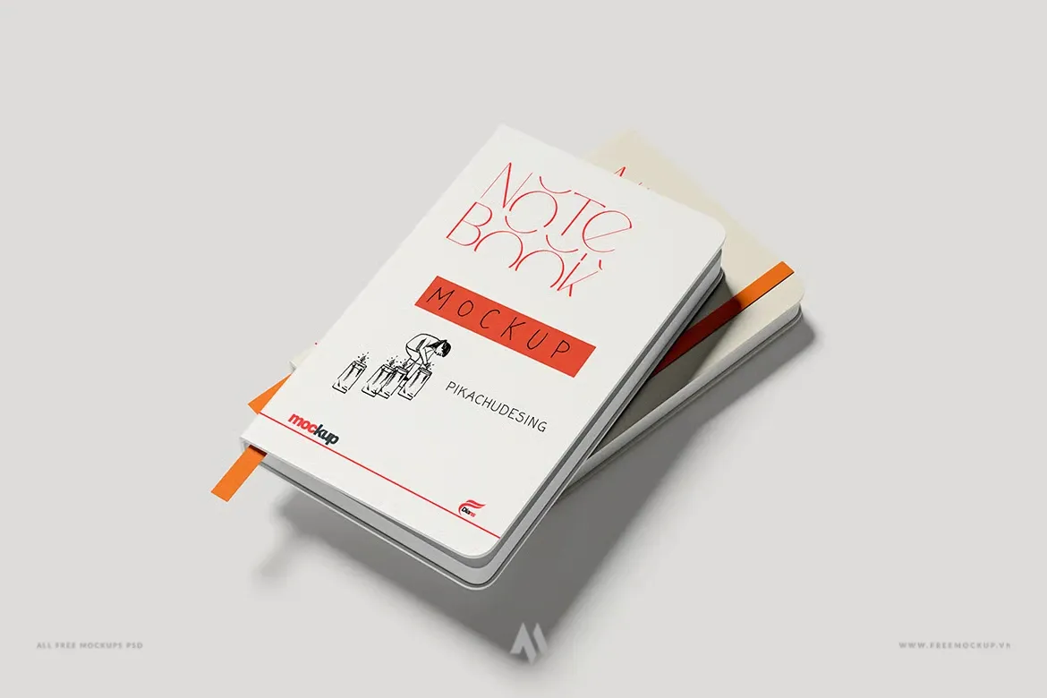 Mockup sổ tay chất lượng cao, chân thực dành cho thương hiệu