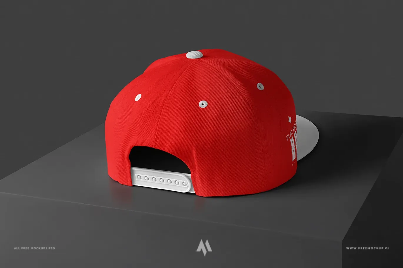 Mockup mũ lưỡi trai miễn phí PSD