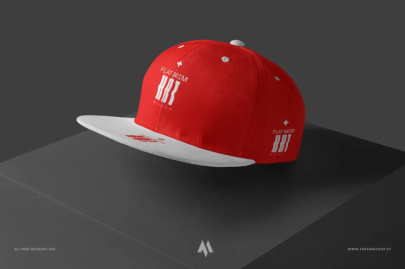 Mockup mũ lưỡi trai miễn phí PSD