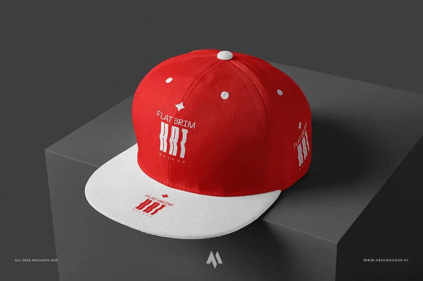 Mockup mũ lưỡi trai miễn phí PSD