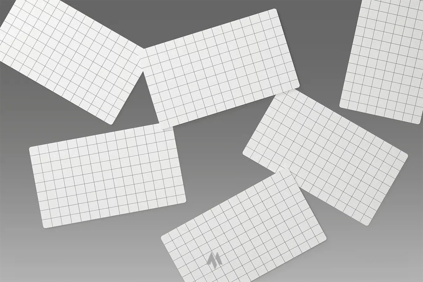 Mockup bộ sưu tập danh thiếp miễn phí