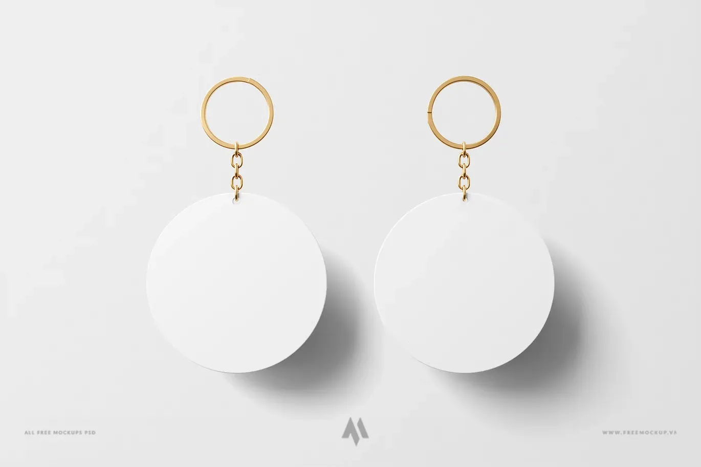 Mockup móc khóa tròn: Nâng tầm thiết kế!