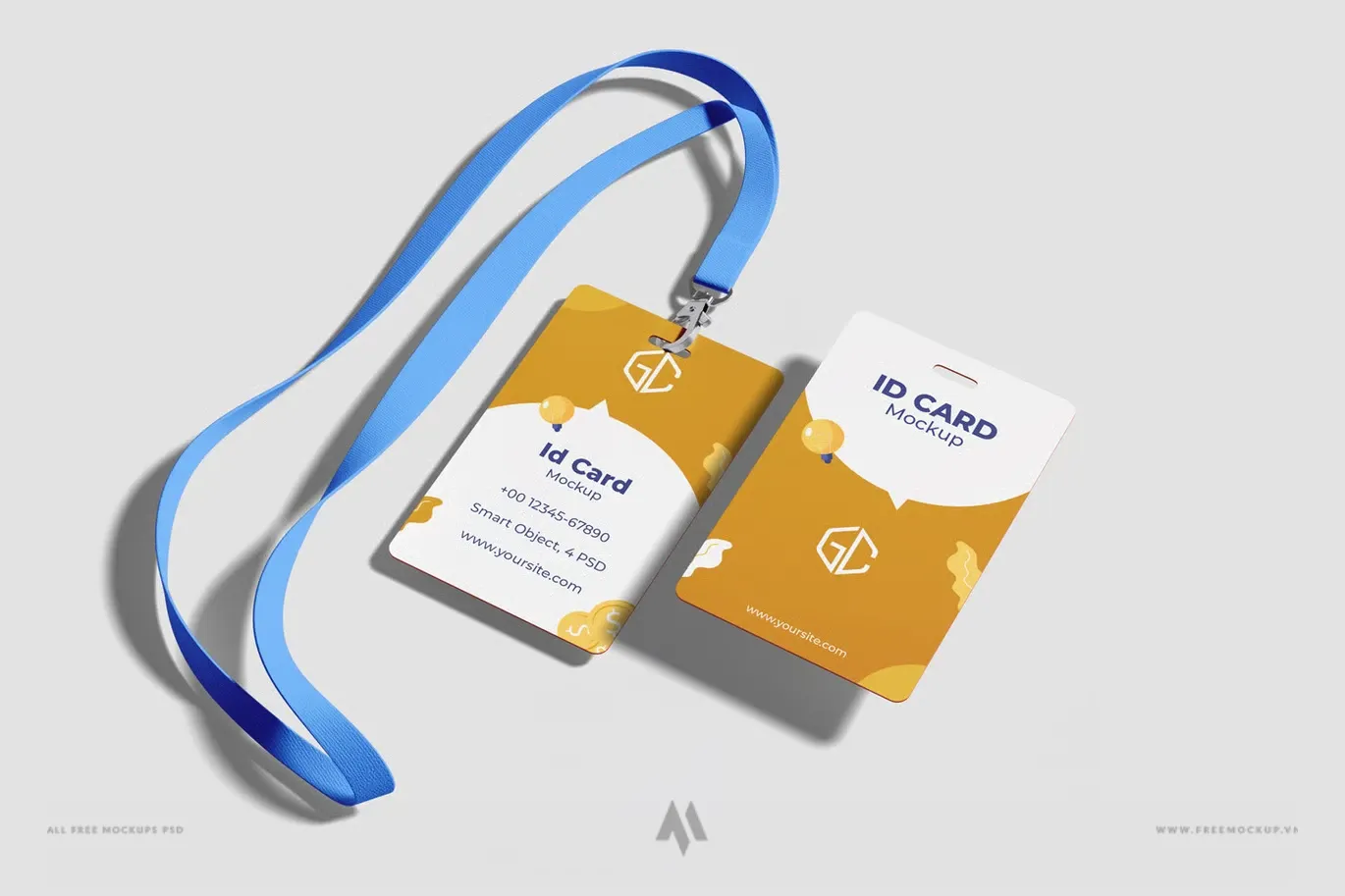 Tạo ấn tượng mạnh: Mockup thẻ nhân viên chuyên nghiệp!