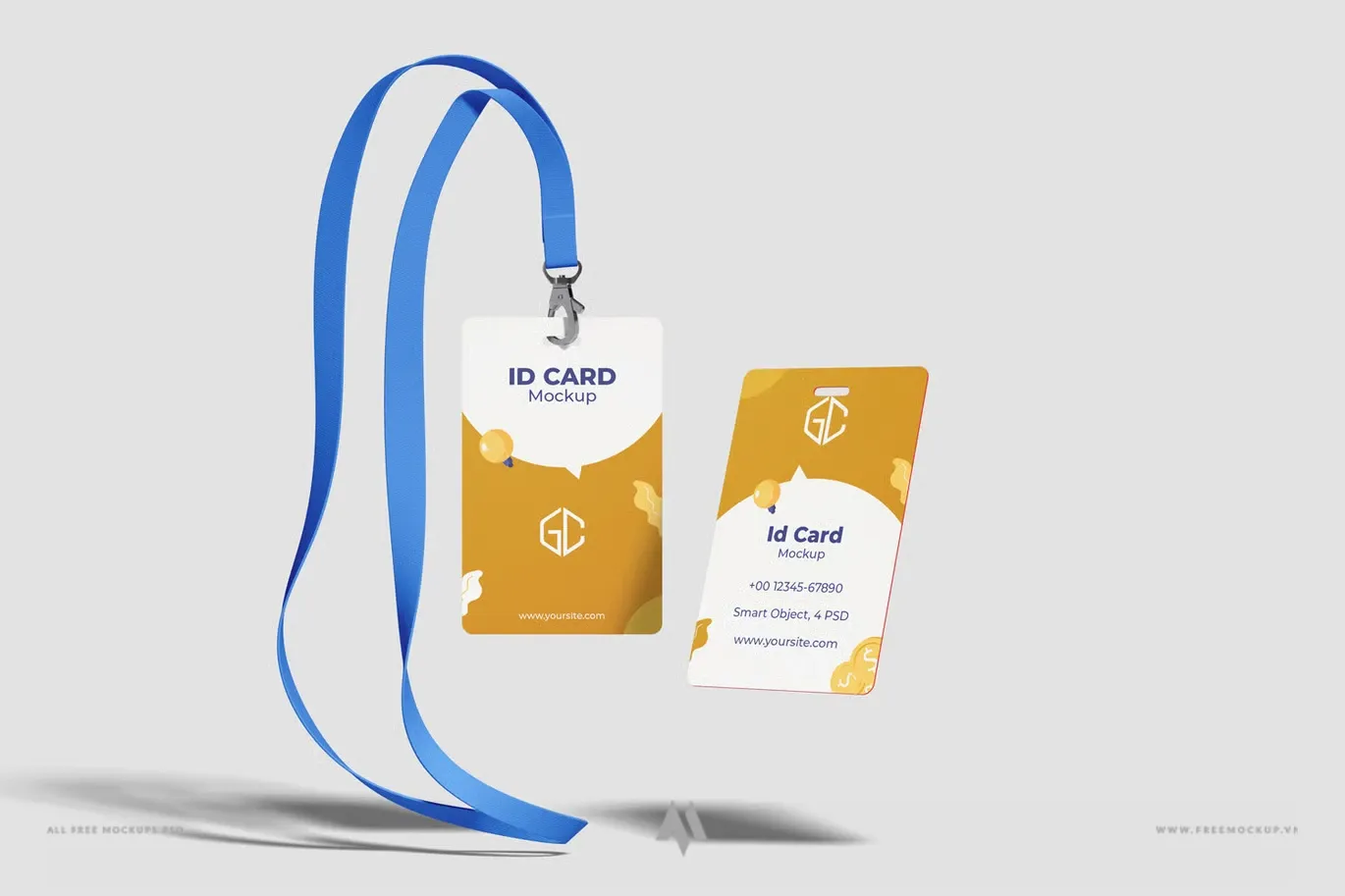 Tạo ấn tượng mạnh: Mockup thẻ nhân viên chuyên nghiệp!