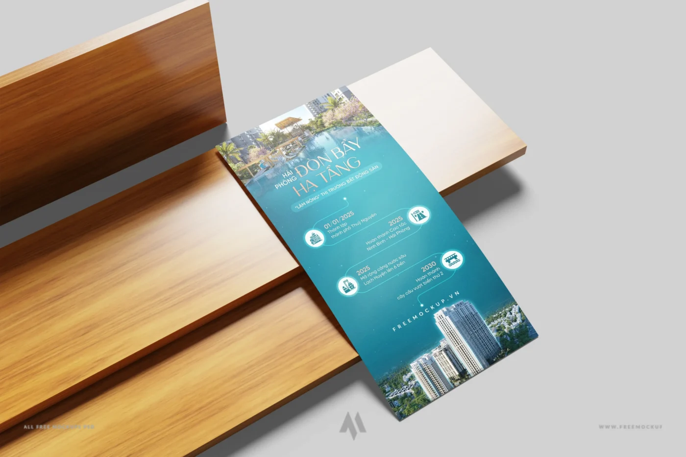 Mockup Tờ Rơi DL: Nâng Tầm Thiết Kế Quảng Cáo!