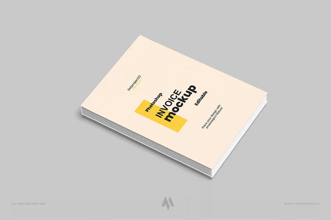 Nâng tầm thiết kế với Mockup Hóa Đơn 3D chuyên nghiệp