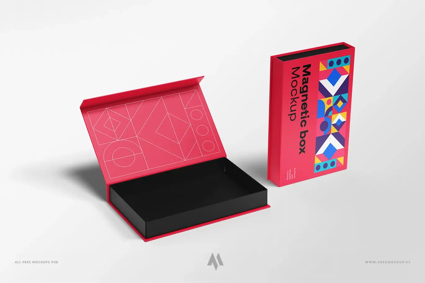 Mockup Hộp Nam Châm: Nâng Tầm Thiết Kế Ấn Tượng!