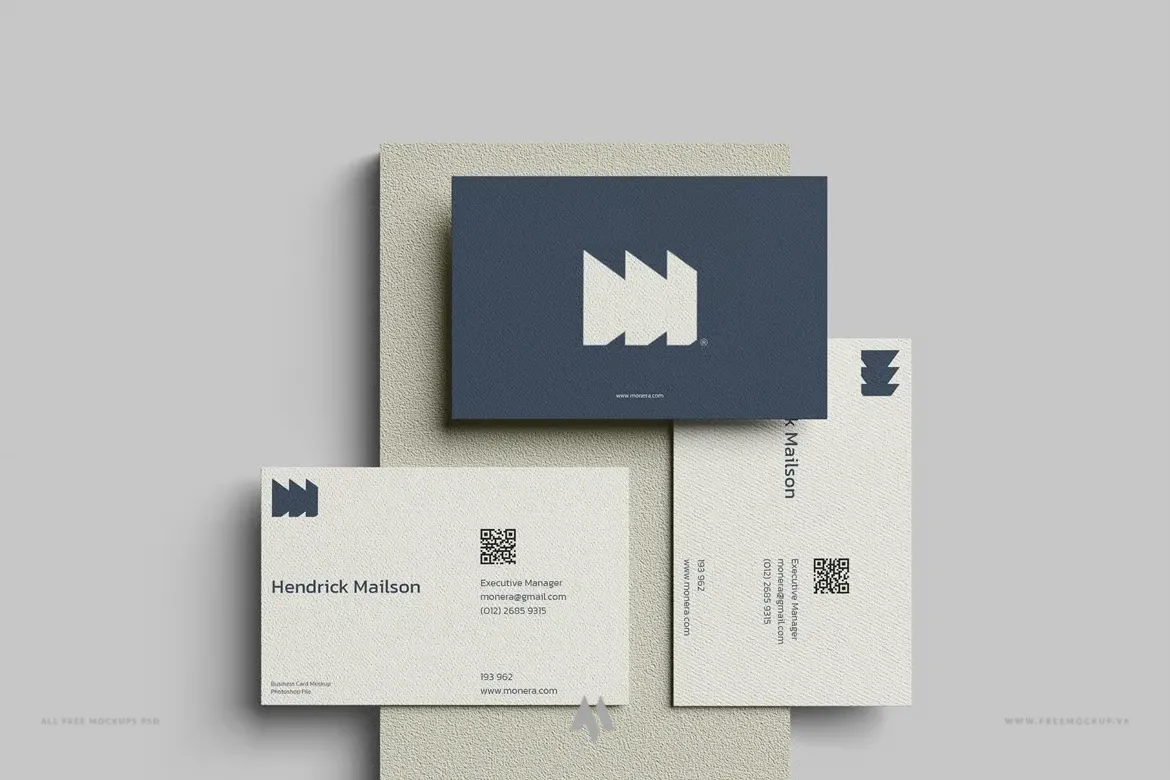 Mockup danh thiếp chất lượng cao, chân thực
