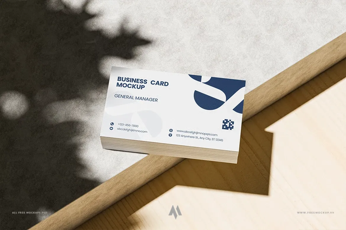 Tạo Mockup danh thiếp chuyên nghiệp