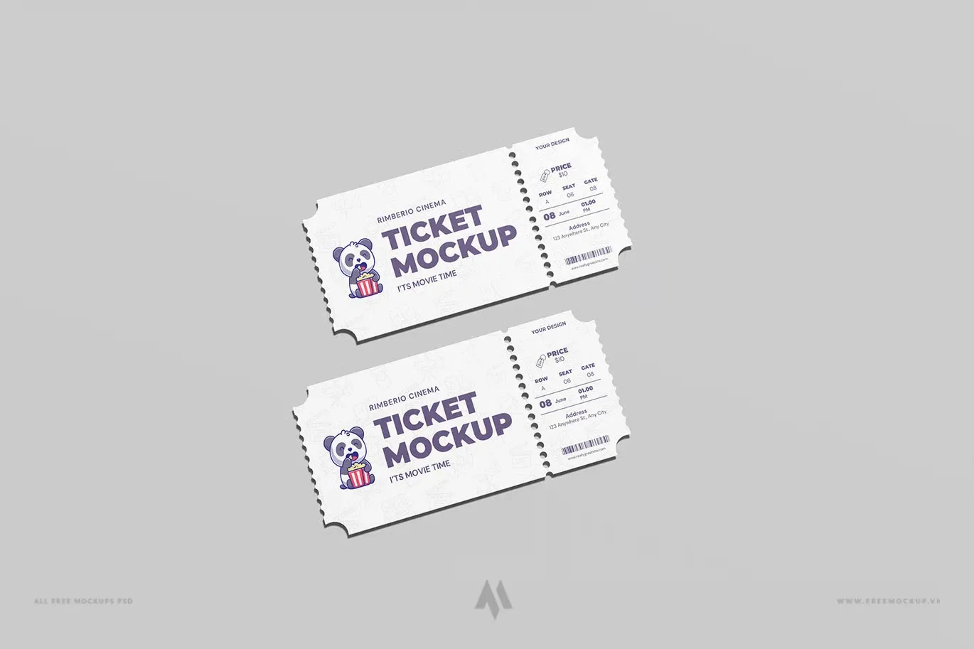 Bí quyết tạo mockup vé thương hiệu ấn tượng, thu hút!