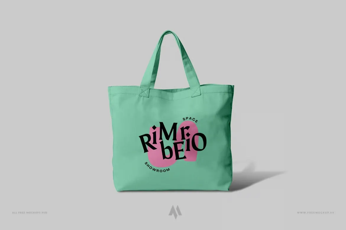 Mockup túi vải tote PSD