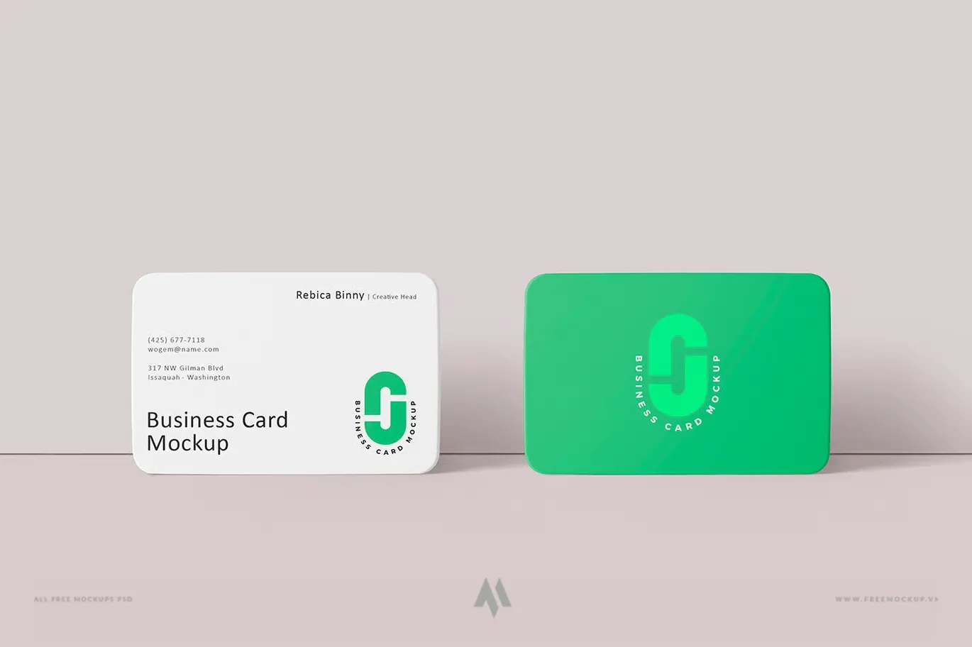 Mockup Card Visit