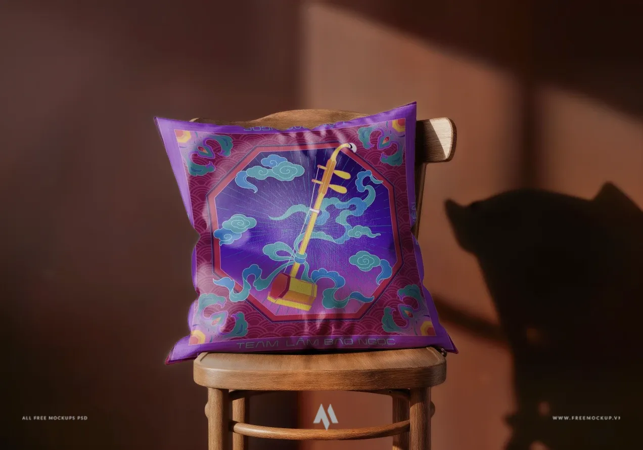 Mockup Đệm Vải: Nâng Tầm Thiết Kế Của Bạn!