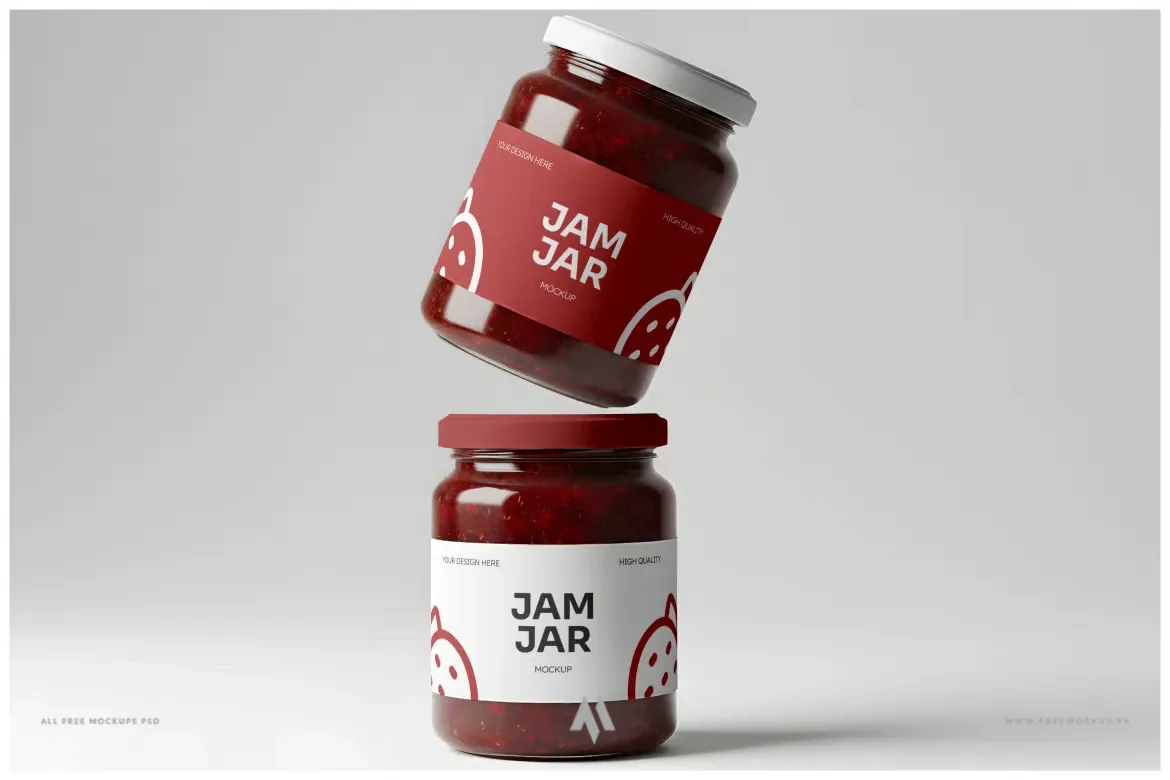 Mockup lọ đựng nước ngâm