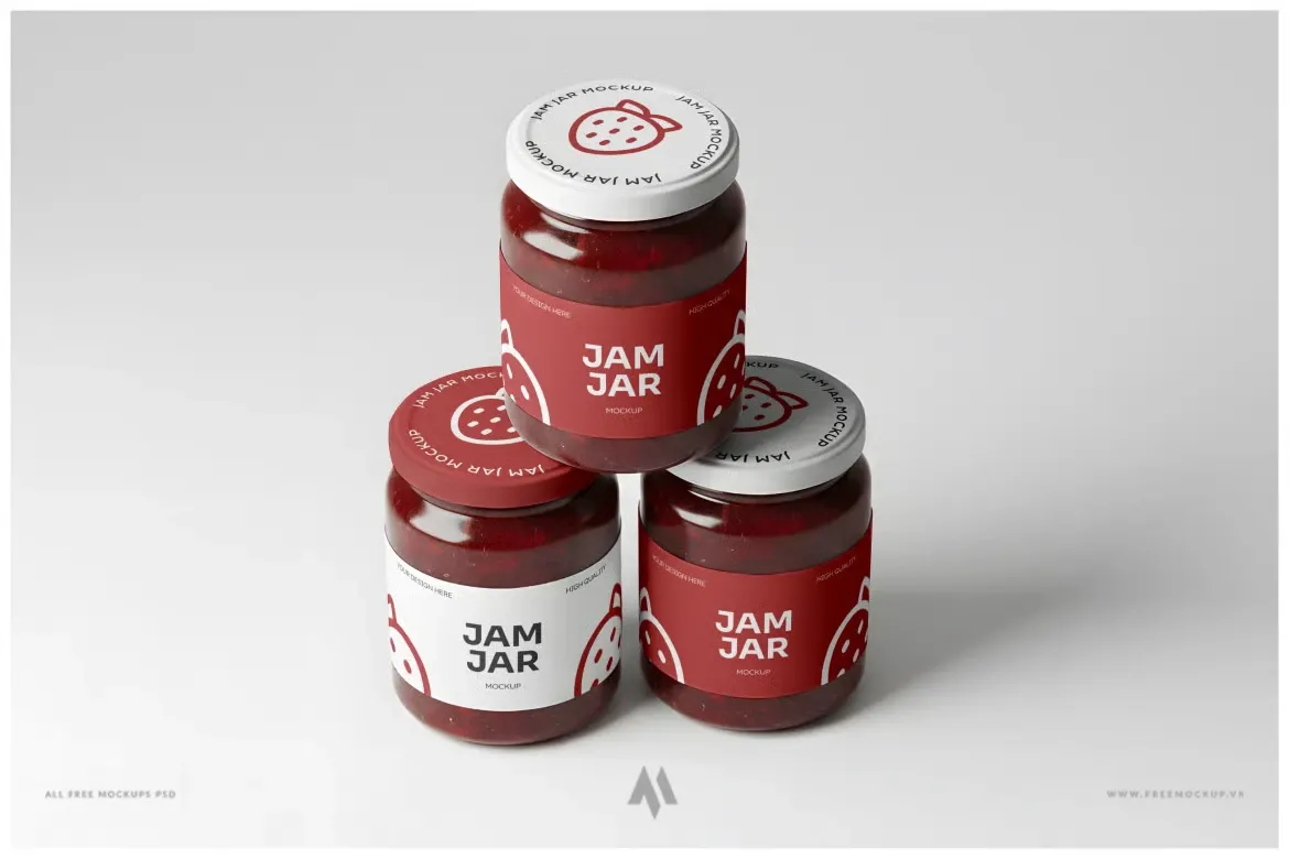 Mockup lọ đựng nước ngâm