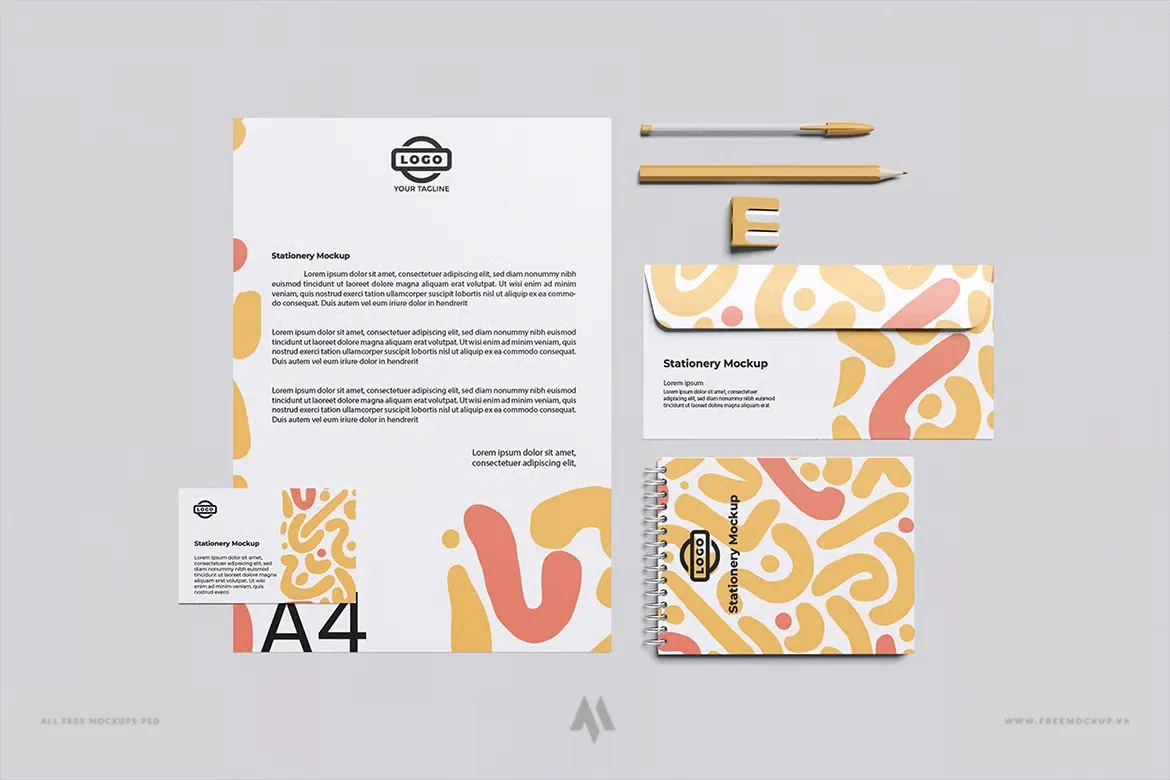 Bí Quyết Tạo Mockup Văn Phòng Phẩm Ấn Tượng!