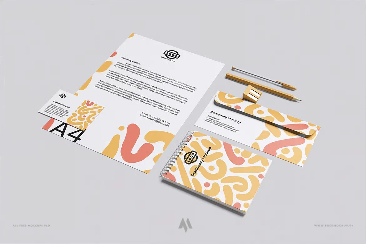 Bí Quyết Tạo Mockup Văn Phòng Phẩm Ấn Tượng!