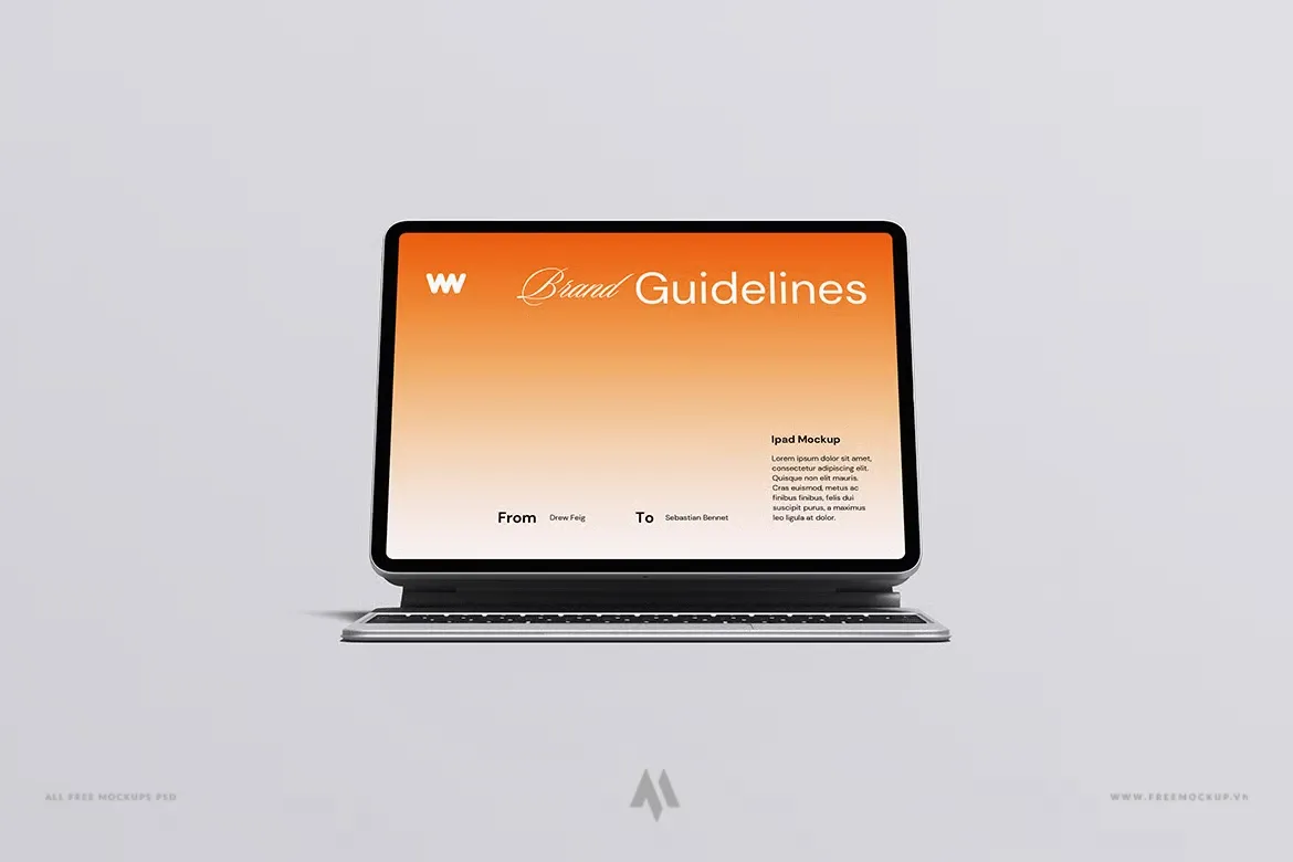 Mockup iPad: Trình bày thiết kế đỉnh cao, hút khách!