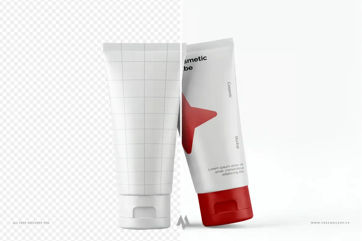 Mockup kem mỹ phẩm: Nâng tầm thương hiệu tức thì!