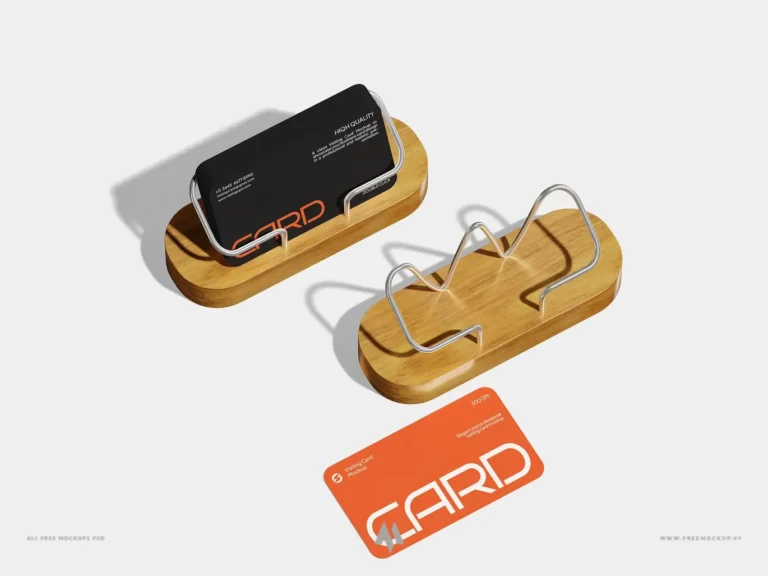 Bộ mockup danh thiếp cao cấp