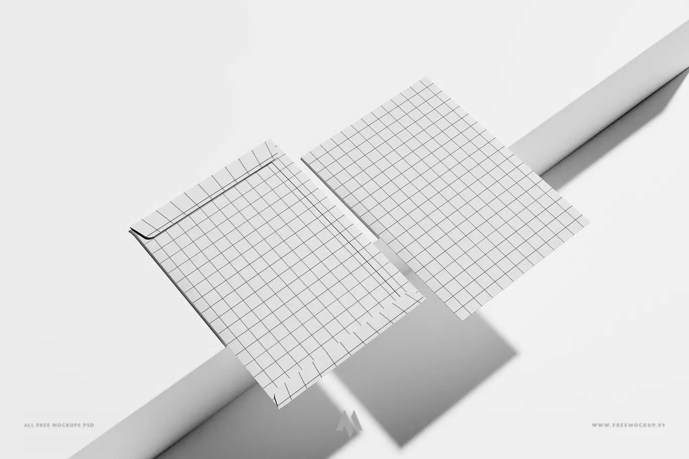 Mockup phong bì khổ lớn