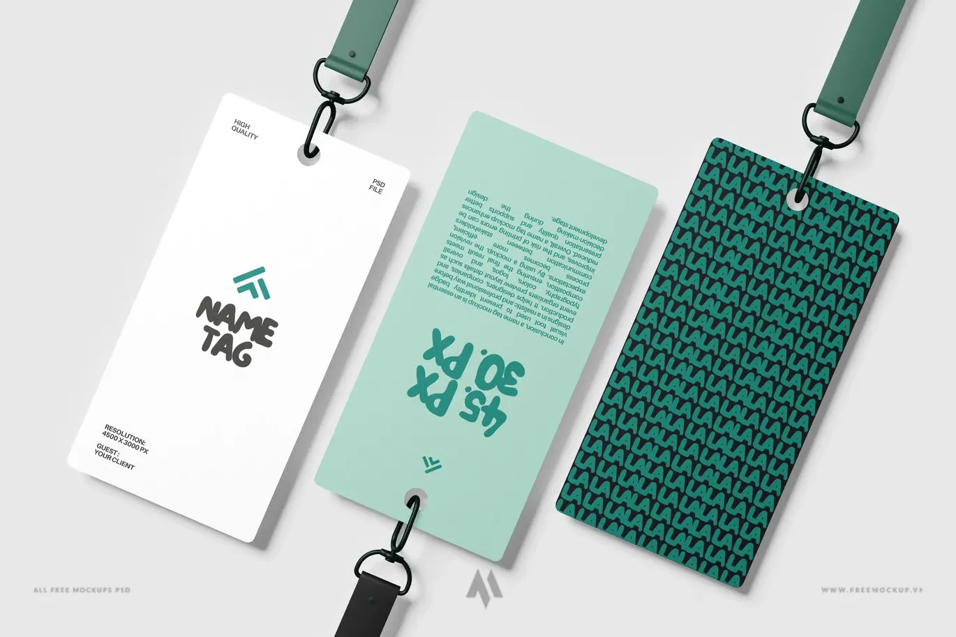 Nâng tầm thiết kế: Mockup thẻ nhận diện chuyên nghiệp!