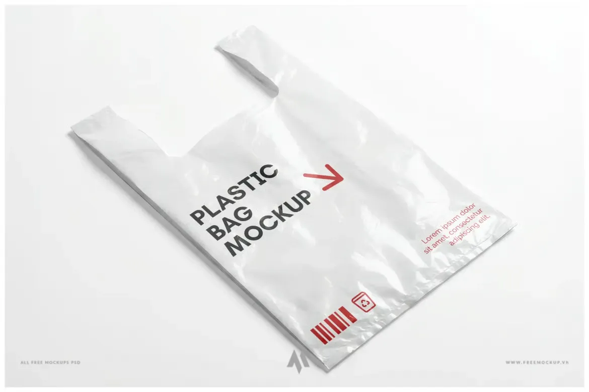 Mockup Túi Nhựa: Nâng Tầm Bao Bì Chuyên Nghiệp!