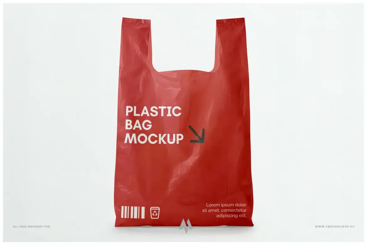 Mockup Túi Nhựa: Nâng Tầm Bao Bì Chuyên Nghiệp!