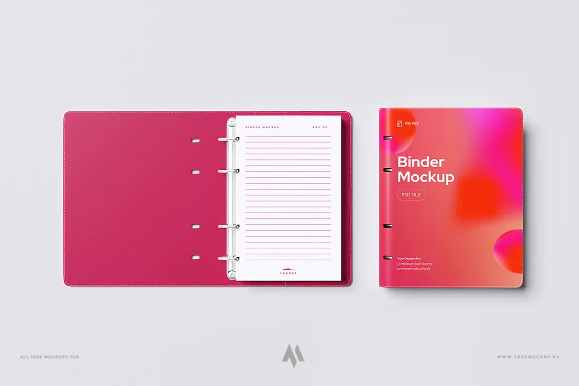 Thiết kế Sổ Còng: Dễ dàng, chuyên nghiệp, thu hút!