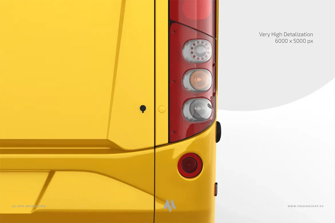 Mockup xe khách: Nâng tầm thương hiệu, thu hút mọi ánh nhìn!