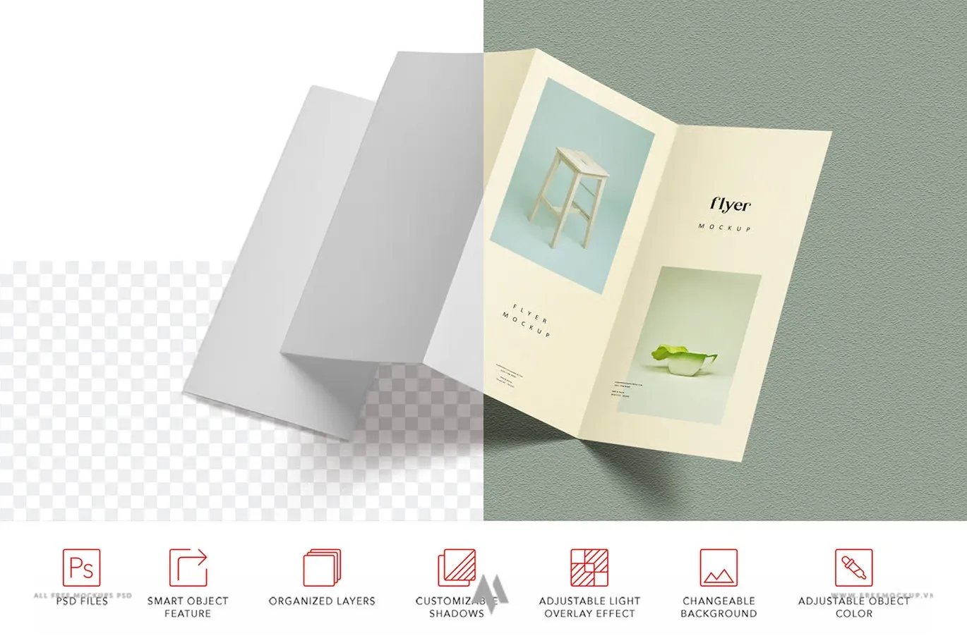 Mockup Tờ Rơi A4: Nâng Tầm Thiết Kế!