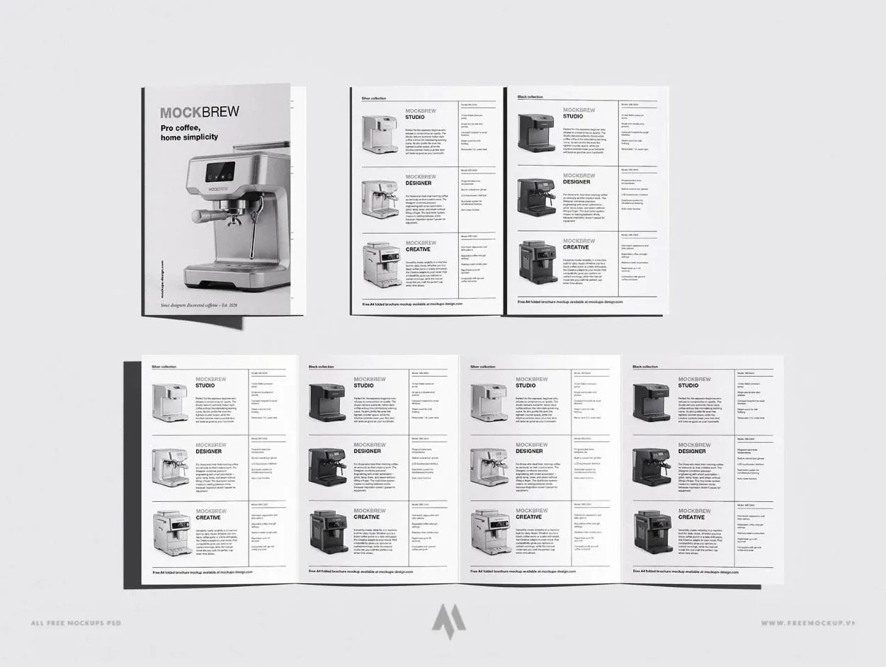 Khám Phá Mockup Brochure Gấp A4 Đa Năng!